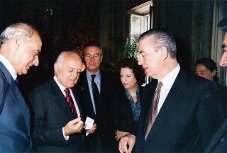 Consiglieri del SGPR in occasione del compleanno del Presidente della Repubblica