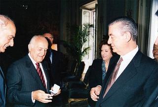Consiglieri del SGPR in occasione del compleanno del Presidente della Repubblica