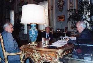 Gianni Rocca, vice direttore de "La Repubblica", per presentare il libro Avanti Savoia!