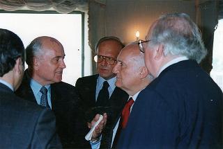 Michail Gorbaciov, presidente della Fondazione russa di studi socio-economici e politici