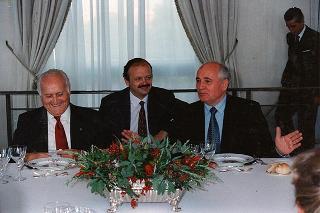 Michail Gorbaciov, presidente della Fondazione russa di studi socio-economici e politici