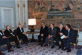 Esponenti dell'Associazione nazionale dei magistrati e degli avvocati dello Stato a riposo