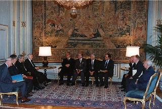 Esponenti dell'Associazione nazionale dei magistrati e degli avvocati dello Stato a riposo