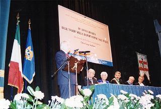 Visita del Presidente Scalfaro in occasione degli interventi, in forma privata, a Modena per la cerimonia dedicata al "Memorial S. Giulia - Sculture per la Resistenza" di Monchio di Palagano ed a Carpi per la celebrazione del 50° anniversario dell'inizio delle deportazioni politiche e razziali