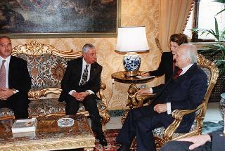 Incontro con il Presidente della Repubblica Libanese, Elias Hraoui