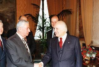 Incontro con il Presidente della Repubblica Libanese, Elias Hraoui