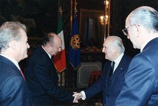 Rudolf Davorin, nuovo ambasciatore della Repubblica di Croazia: presentazione di lettere credenziali