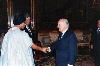 Melainine Ould Moctar Neche, nuovo ambasciatore della Repubblica Islamica di Mauritania: presentazione di lettere credenziali