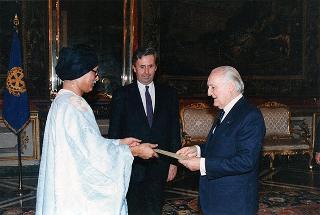 Melainine Ould Moctar Neche, nuovo ambasciatore della Repubblica Islamica di Mauritania: presentazione di lettere credenziali