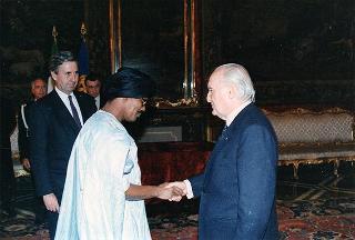Melainine Ould Moctar Neche, nuovo ambasciatore della Repubblica Islamica di Mauritania: presentazione di lettere credenziali