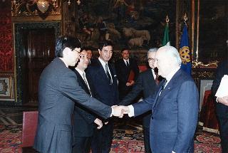 Masamichi Hanabusa, nuovo ambasciatore del Giappone: presentazione di lettere credenziali