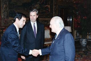 Masamichi Hanabusa, nuovo ambasciatore del Giappone: presentazione di lettere credenziali