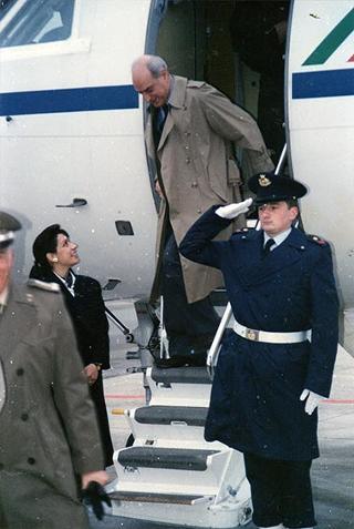 Visita del Presidente della Repubblica a: Talmassons (UD) per le celebrazioni del centenario della morte di Pacifico Valussi; Maniago (PN), per la commemorazione del ten. MOVM Aldo Maria Scalise; Recco (GE), per la consegna della Medaglia d'oro al merito civile al gonfalone della città