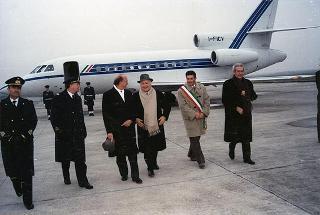 Visita del Presidente della Repubblica a: Talmassons (UD) per le celebrazioni del centenario della morte di Pacifico Valussi; Maniago (PN), per la commemorazione del ten. MOVM Aldo Maria Scalise; Recco (GE), per la consegna della Medaglia d'oro al merito civile al gonfalone della città