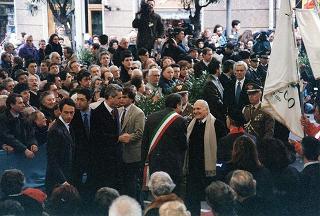 Visita del Presidente della Repubblica a: Talmassons (UD) per le celebrazioni del centenario della morte di Pacifico Valussi; Maniago (PN), per la commemorazione del ten. MOVM Aldo Maria Scalise; Recco (GE), per la consegna della Medaglia d'oro al merito civile al gonfalone della città