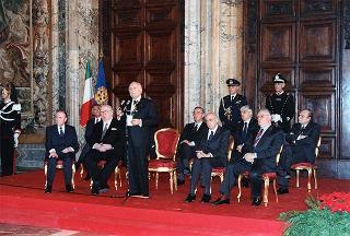Auguri da parte delle alte cariche dello Stato