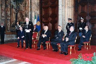 Auguri da parte delle alte cariche dello Stato
