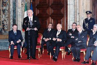 Auguri da parte delle alte cariche dello Stato