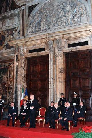 Auguri da parte delle alte cariche dello Stato