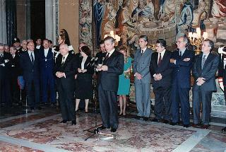 Incontro con il personale civile e militare del Segretariato Generale della Presidenza della Repubblica