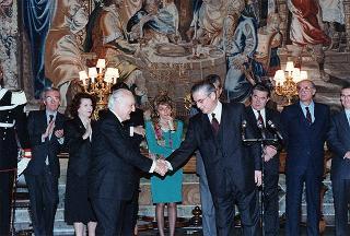 Incontro con il personale civile e militare del Segretariato Generale della Presidenza della Repubblica