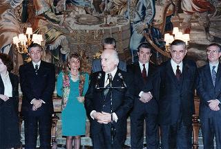 Incontro con il personale civile e militare del Segretariato Generale della Presidenza della Repubblica