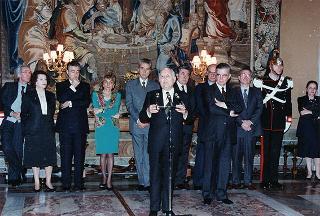 Incontro con il personale civile e militare del Segretariato Generale della Presidenza della Repubblica