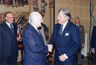 Incontro del Presidente della Repubblica Oscar Luigi Scalfaro con Lacalle Herrera, Presidente della Repubblica Orientale dell'Uruguay