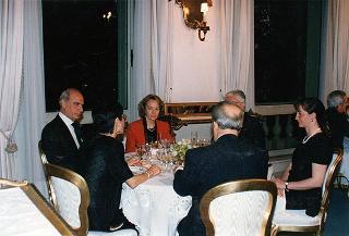 Pranzo in onore del Sen. Prof. Giovanni Spadolini e dell'On. Giorgio Napolitano.