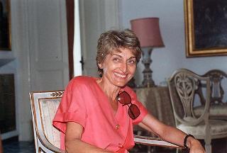 Soggiorno del Presidente della Repubblica Oscar Luigi Scalfaro a Villa Rosebery.