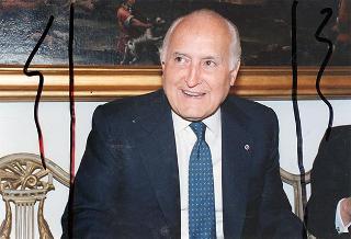 Soggiorno del Presidente della Repubblica Oscar Luigi Scalfaro a Villa Rosebery.