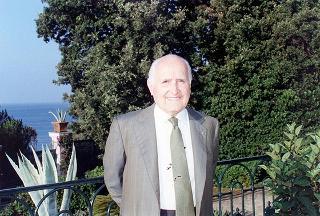 Soggiorno del Presidente della Repubblica Oscar Luigi Scalfaro a Villa Rosebery.