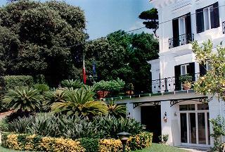 Soggiorno del Presidente della Repubblica Oscar Luigi Scalfaro a Villa Rosebery.