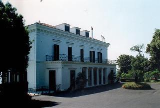 Soggiorno del Presidente della Repubblica Oscar Luigi Scalfaro a Villa Rosebery.