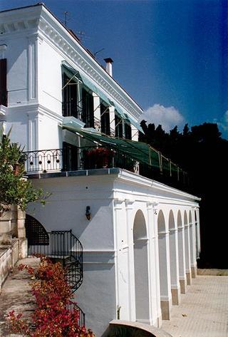 Soggiorno del Presidente della Repubblica Oscar Luigi Scalfaro a Villa Rosebery.