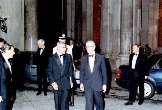 Reggia di Caserta. Ricevimento offerto dal Presidente della Repubblica per il Vertice di Napoli