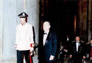Reggia di Caserta. Ricevimento offerto dal Presidente della Repubblica per il Vertice di Napoli