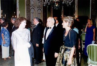 Reggia di Caserta. Ricevimento offerto dal Presidente della Repubblica per il Vertice di Napoli