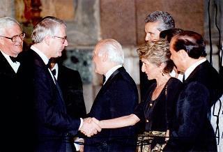 Reggia di Caserta. Ricevimento offerto dal Presidente della Repubblica per il Vertice di Napoli