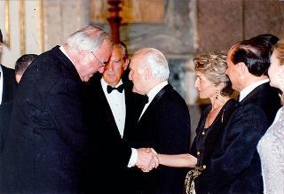 Reggia di Caserta. Ricevimento offerto dal Presidente della Repubblica per il Vertice di Napoli