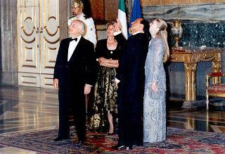 Reggia di Caserta. Ricevimento offerto dal Presidente della Repubblica per il Vertice di Napoli