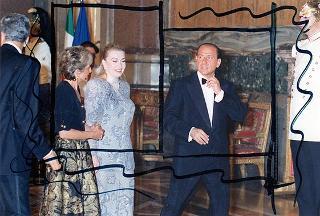 Reggia di Caserta. Ricevimento offerto dal Presidente della Repubblica per il Vertice di Napoli