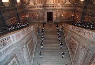 Reggia di Caserta. Ricevimento offerto dal Presidente della Repubblica per il Vertice di Napoli