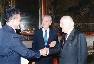 Sione Kite, nuovo ambasciatore del Regno di Tonga: presentazione di lettere credenziali