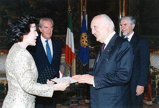 Mercedes Rico Carabias, nuovo ambasciatore di Spagna: presentazione di lettere credenziali