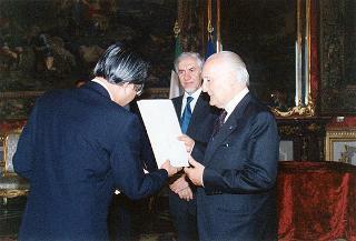 Anurak Thananan, nuovo ambasciatore del Regno di Thailandia: presentazione di lettere credenziali