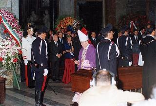 Funerali di Stato del sen. Giovanni Spadolini. Roma, Basilica di S. Maria sopra Minerva
