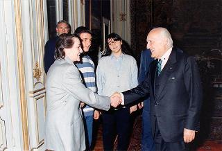 Cav. Mario Crocamo con la famiglia