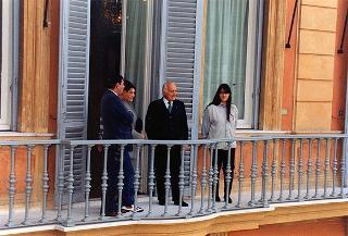 Cav. Mario Crocamo con la famiglia