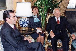 Incontro e successiva colazione in onore del Presidente della Repubblica del Cile, Sua Eccellenza  Eduardo Frei